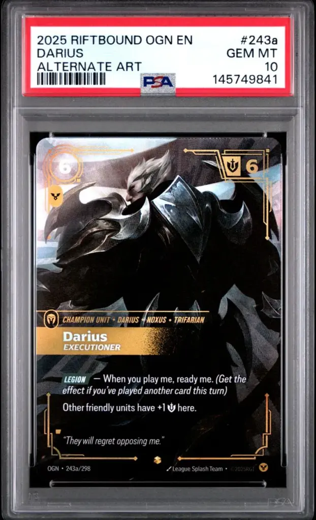 DARIUS 243A/298 – Origins – PSA 10 (145749841)