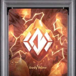 BODY RUNE 126A/298 – Origins – PSA 10