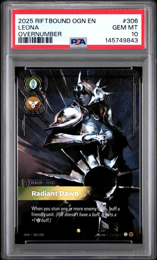 LEONA 306/298 – Origins – PSA 10