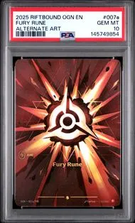 FURY RUNE 007A/298 – Origins – PSA 10