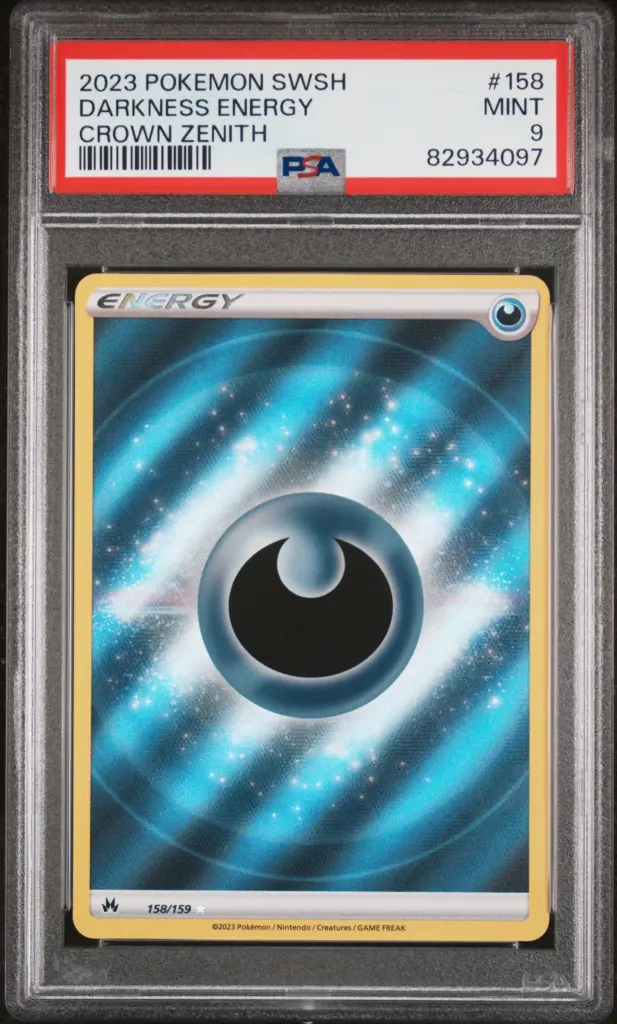DARKNESS ENERGY 158/159 – Crown Zenith – PSA 9