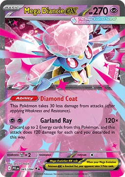 Mega Diancie ex 041/094 – Phantasmal Flames