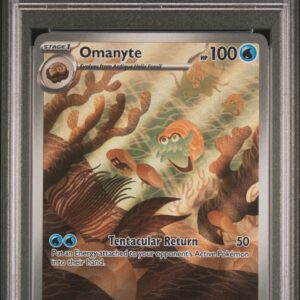 2023 · POKEMON MEW EN-151 · OMANYTE · #180 · PSA MINT 9