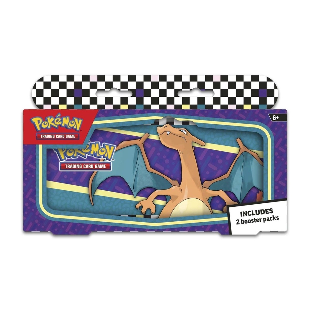 Pokémon TCG Charizard Pencil Case (incl. 2 boosters)