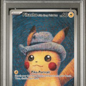 2023 · POKEMON SVP EN-SV BLACK STAR PROMO · PIKACHU/GREY FELT HAT · #085 · PSA MINT 9