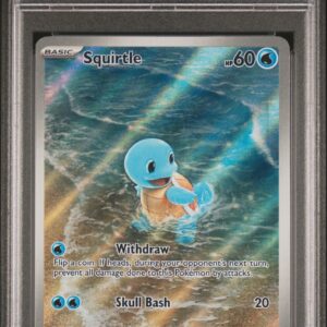 2023 · POKEMON MEW EN-151 · SQUIRTLE · #170 · PSA NM-MT 8