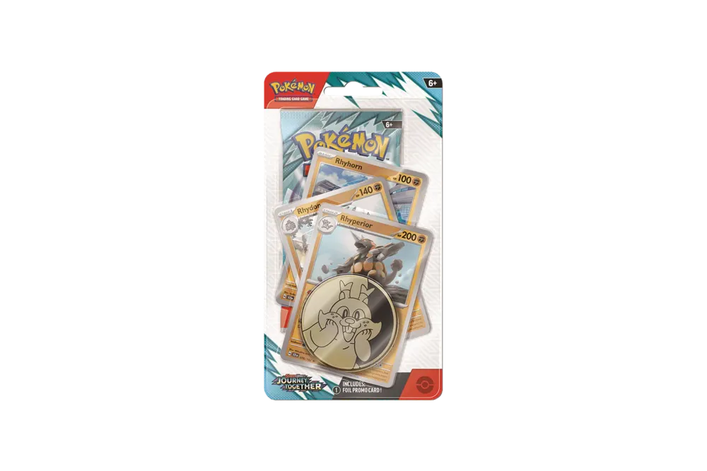 Pokemon - Journey Together Booster Premium Checklane Rhyperior