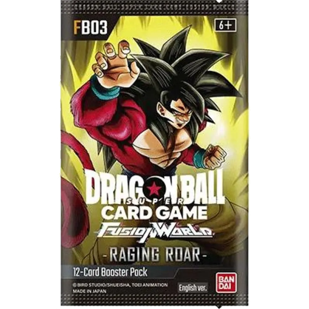 Dragon Ball Fusion World FB03 Raging Roar Booster Box