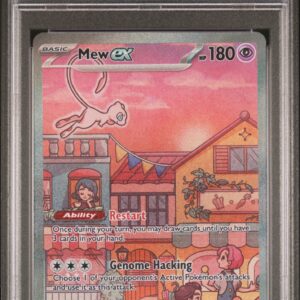 2023 · POKEMON SVP EN-SV BLACK STAR PROMO · MEW ex · #053 · PSA NM-MT 8