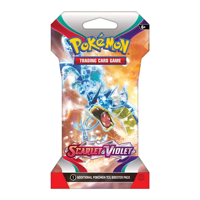 Pokemon Sleeved Booster Pack Scarlet & Violet Base