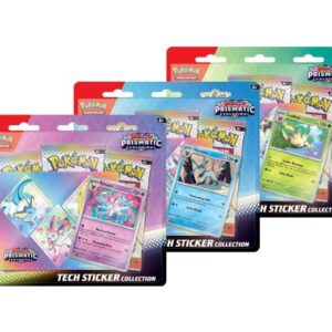 Pokemon - Scarlet & Violet Prismatic Evolutions Tech Sticker Blister