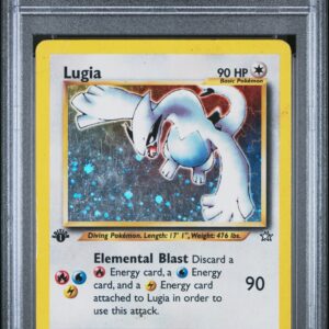 2000 · POKEMON NEO GENESIS 1ST EDITION · LUGIA-HOLO · #9 · PSA GOOD 2