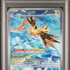 2023 · POKEMON MEW EN-151 · ZAPDOS ex · #202 · PSA MINT 9