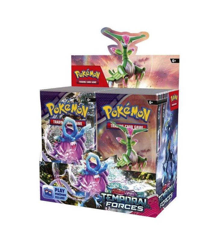 Pokémon TCG: Scarlet & Violet – Temporal Forces Booster Box
