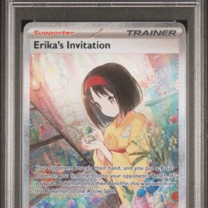 2023 · POKEMON MEW EN-151 · ERIKA'S INVITATION · #203 · PSA NM-MT 8