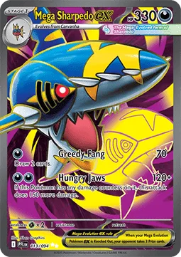 Mega Sharpedo ex 113/94 – Phantasmal Flames