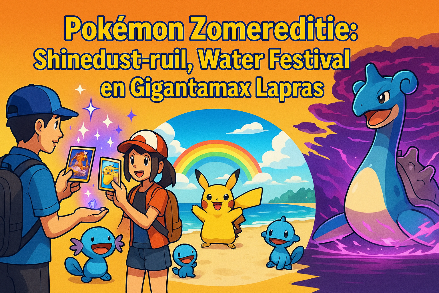 Shinedust Ruils & Water Festival 2025: Jouw Gids voor Gigantamax Lapras